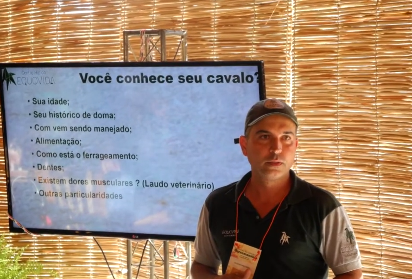 Workshop sobre cuidados com cavalos